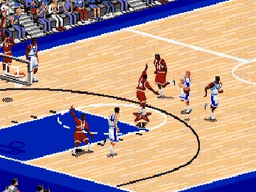 Coach K College Basketball (USA) screen shot game playing